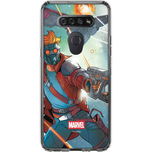 Marvel Star-Lord Galactic Showdown LG K51/Q51 Clear Case