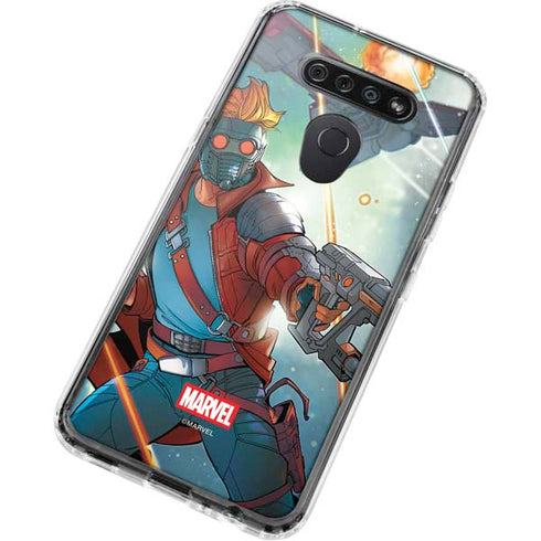 Marvel Star-Lord Galactic Showdown LG K51/Q51 Clear Case