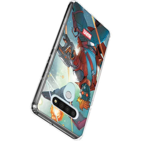 Marvel Star-Lord Galactic Showdown LG Stylo 6 Clear Case