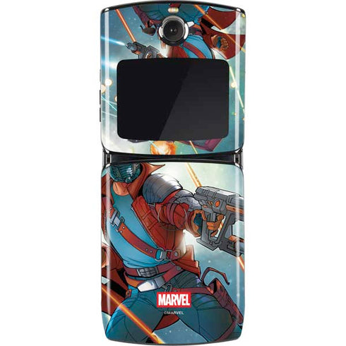Marvel Star-Lord Galactic Showdown Motorola RAZR Skin