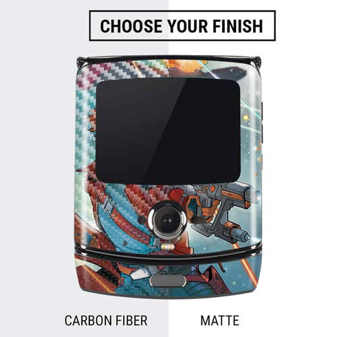 Marvel Star-Lord Galactic Showdown Motorola RAZR Skin