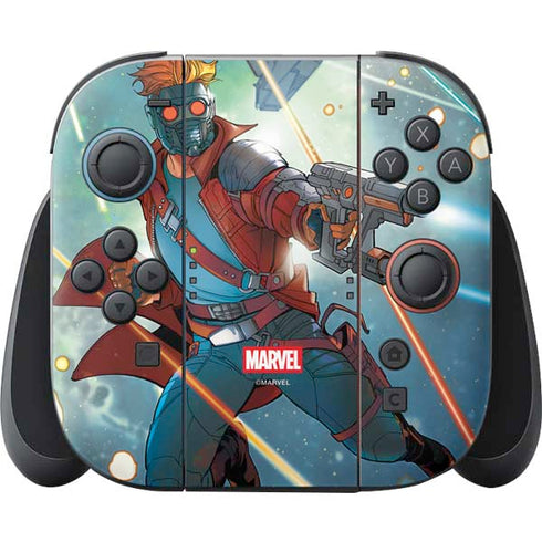 Marvel Star-Lord Galactic Showdown Nintendo Switch 2 (2025) Joy-Con Controller Skin