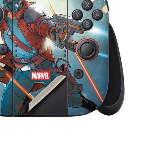 Marvel Star-Lord Galactic Showdown Nintendo Switch 2 (2025) Joy-Con Controller Skin