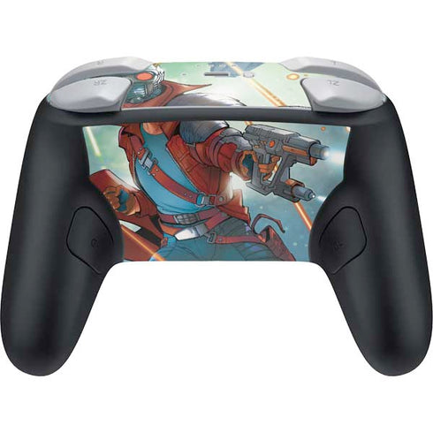 Marvel Star-Lord Galactic Showdown Nintendo Switch 2 (2025) Pro Controller Skin
