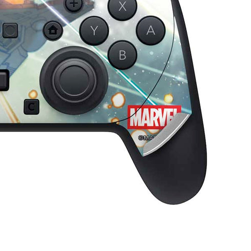 Marvel Star-Lord Galactic Showdown Nintendo Switch 2 (2025) Pro Controller Skin
