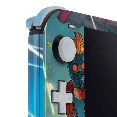 Marvel Star-Lord Galactic Showdown Nintendo Switch Lite Skin