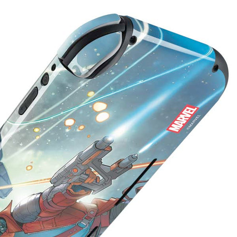 Marvel Star-Lord Galactic Showdown Nintendo Switch Lite Skin