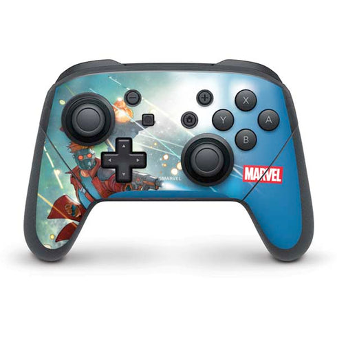 Marvel Star-Lord Galactic Showdown Nintendo Switch Pro Controller Skin
