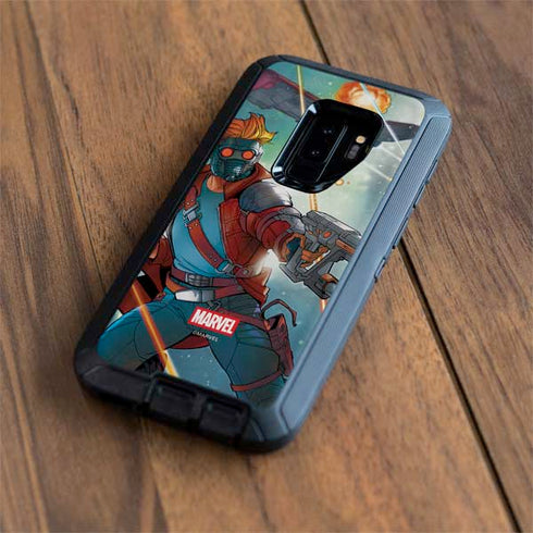 Marvel Star-Lord Galactic Showdown Otterbox Defender Galaxy Skin