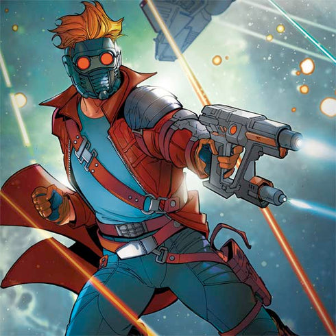 Marvel Star-Lord Galactic Showdown PlayStation 4 Gold Wireless Headset Skin