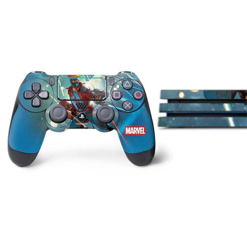 Marvel Star-Lord Galactic Showdown PS4 Pro Bundle Skin
