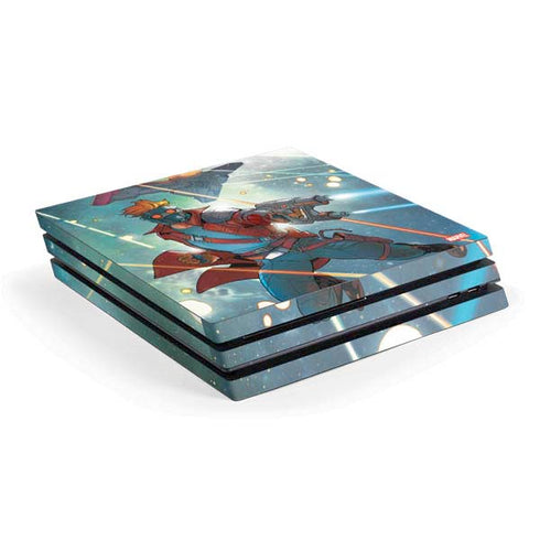 Marvel Star-Lord Galactic Showdown PS4 Pro Console Skin
