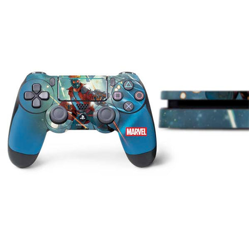 Marvel Star-Lord Galactic Showdown PS4 Slim Bundle Skin