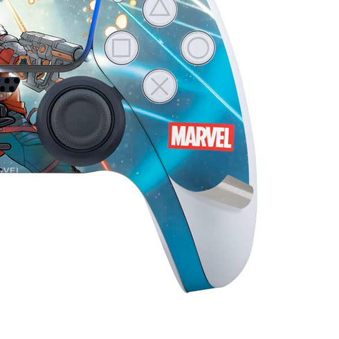 Marvel Star-Lord Galactic Showdown PS5 Controller Skin