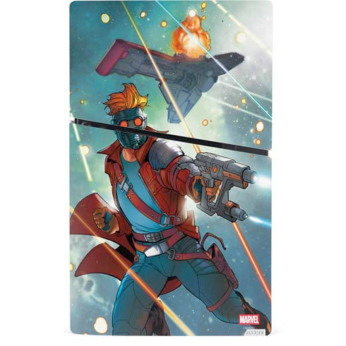 Marvel Star-Lord Galactic Showdown PS5 Slim Digital Edition Console Skin