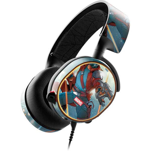 Marvel Star-Lord Galactic Showdown SteelSeries Arctis 5 Skin