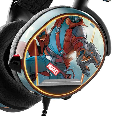 Marvel Star-Lord Galactic Showdown SteelSeries Arctis 5 Skin