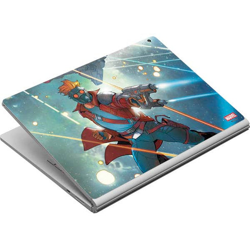 Marvel Star-Lord Galactic Showdown Surface Book Skin
