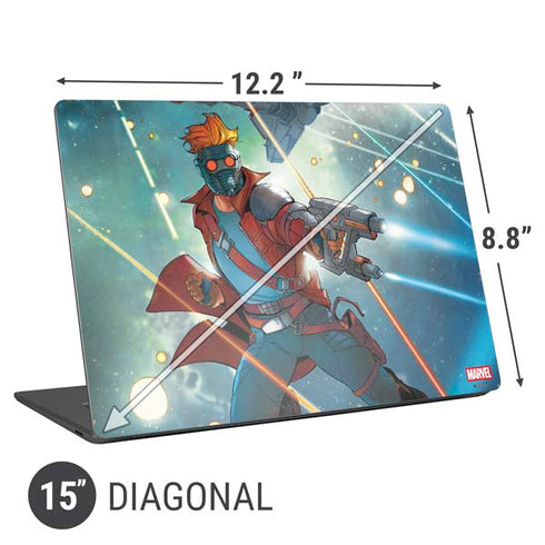 Marvel Star-Lord Galactic Showdown Universal Laptop 15in (12.2 x 8.8in) Skin