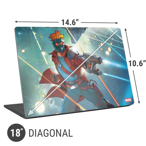 Marvel Star-Lord Galactic Showdown Universal Laptop 18in (14.6 x 10.6in) Skin