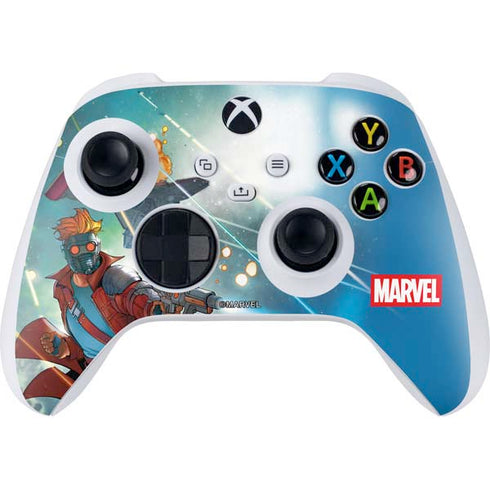 Marvel Star-Lord Galactic Showdown Xbox Series S Controller Skin