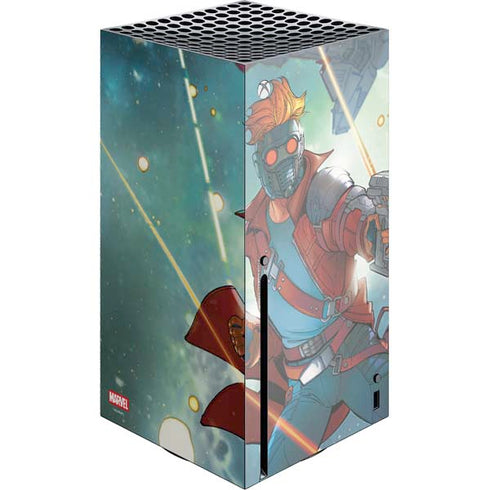 Marvel Star-Lord Galactic Showdown Xbox Series X Console Skin