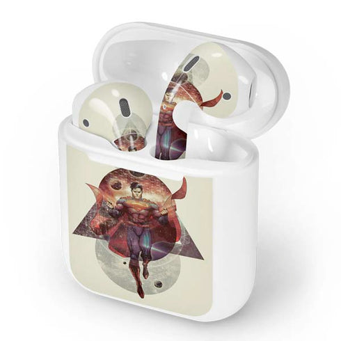 DC Comics Superman Galaxy Flying Apple AirPods Skin