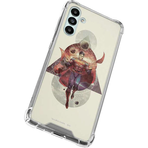 DC Comics Superman Galaxy Flying Galaxy A13 5G Clear Case