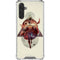 DC Comics Superman Galaxy Flying Galaxy A17 Clear Case