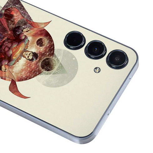 DC Comics Superman Galaxy Flying Galaxy A55 5G Skin