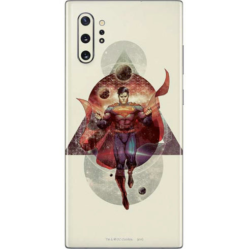 DC Comics Superman Galaxy Flying Galaxy Note 10 Plus Skin