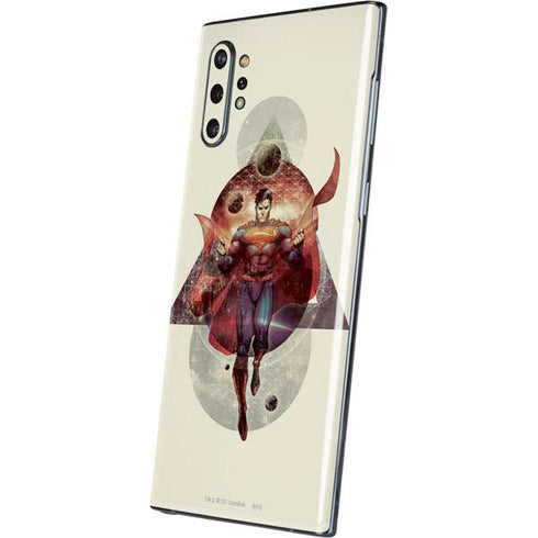 DC Comics Superman Galaxy Flying Galaxy Note 10 Plus Skin
