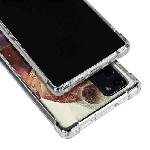 DC Comics Superman Galaxy Flying Galaxy Note20 5G Clear Case