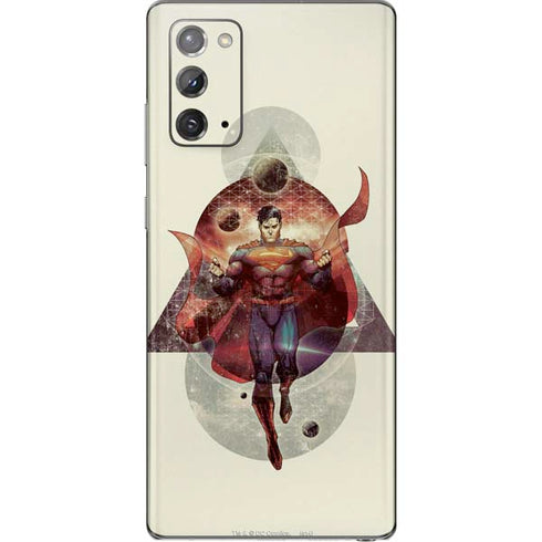 DC Comics Superman Galaxy Flying Galaxy Note20 5G Skin