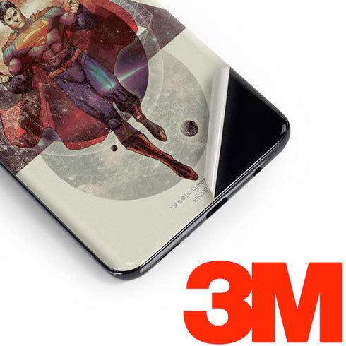 DC Comics Superman Galaxy Flying Galaxy S10 Skin