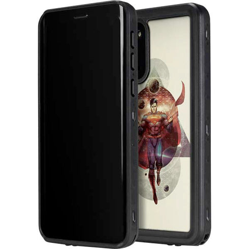 DC Comics Superman Galaxy Flying Galaxy S20 Plus Waterproof Case