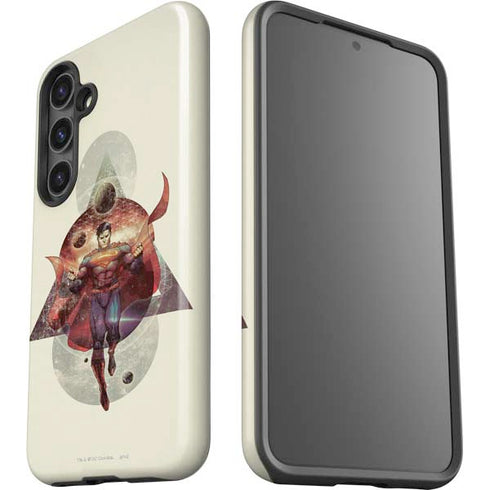 DC Comics Superman Galaxy Flying Galaxy S25 Impact Case