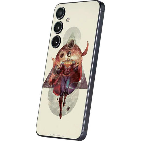 DC Comics Superman Galaxy Flying Galaxy S25 Skin