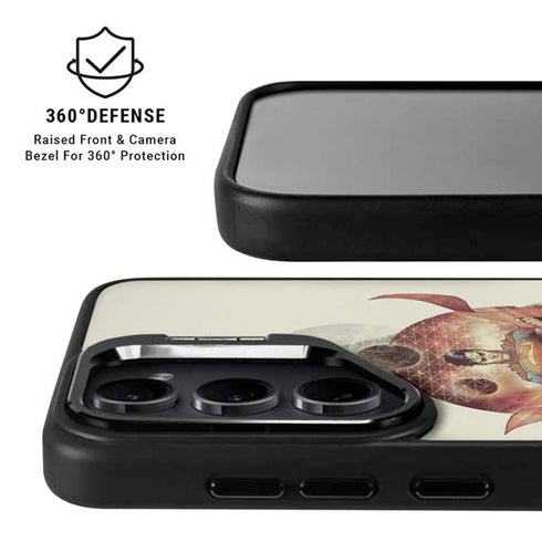 DC Comics Superman Galaxy Flying Galaxy S25 Ultra Kickstand Case