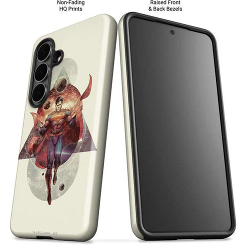 DC Comics Superman Galaxy Flying Galaxy S26 Plus Impact Case