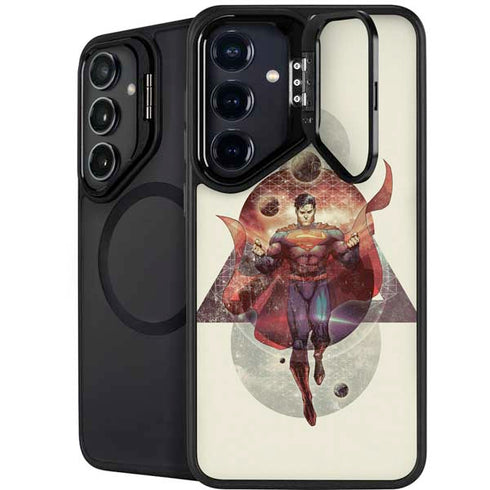 DC Comics Superman Galaxy Flying Galaxy S26 Plus Kickstand Case