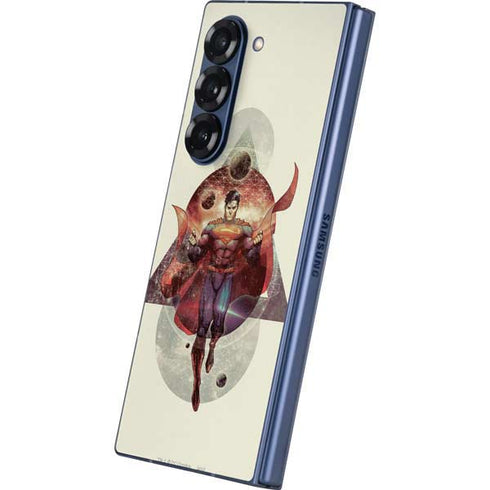 DC Comics Superman Galaxy Flying Galaxy Z Fold6 Skin