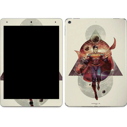 DC Comics Superman Galaxy Flying iPad Skins