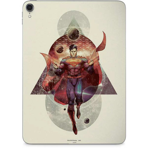 DC Comics Superman Galaxy Flying Apple iPad Pro Skin