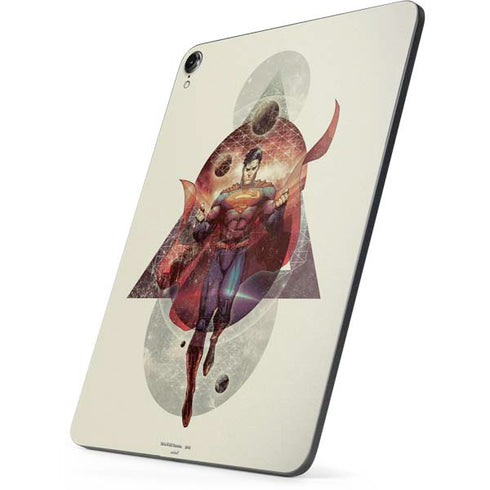 DC Comics Superman Galaxy Flying Apple iPad Pro Skin