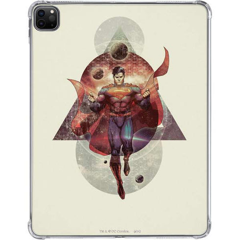 DC Comics Superman Galaxy Flying iPad Pro 11in (2024) Clear Case