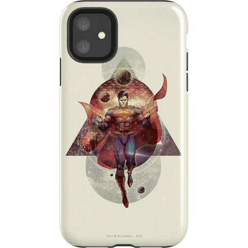 DC Comics Superman Galaxy Flying iPhone 11 Impact Case