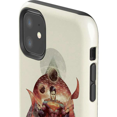 DC Comics Superman Galaxy Flying iPhone 11 Impact Case