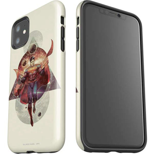 DC Comics Superman Galaxy Flying iPhone 11 Impact Case