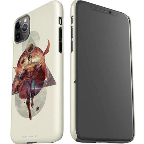 DC Comics Superman Galaxy Flying iPhone 11 Pro Max Lite Case